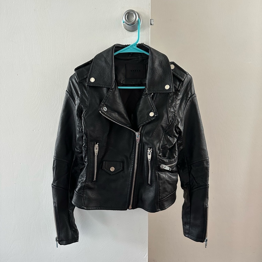 Blank NYC faux leather jacket